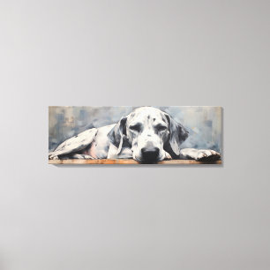 Atemberaubender Großer Dane Hund Leinwanddruck