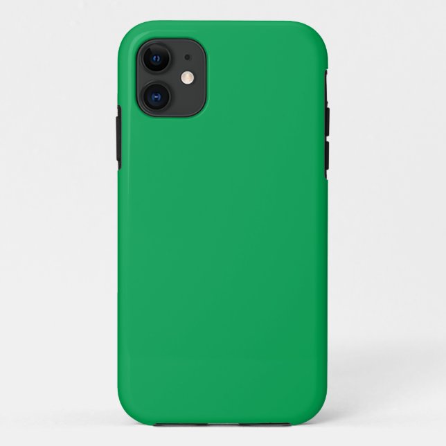 Atemberaubender grüner Hintergrund mit weißem Gren Case-Mate iPhone Hülle (Rückseite)