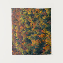 Atemberaubender Herbstwald Wandteppich