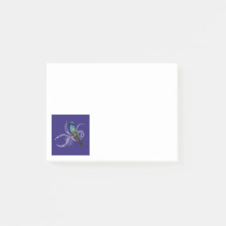 Atemberaubender Hummingbird - personalisieren durc Post-it Klebezettel