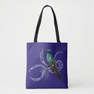 Atemberaubender Hummingbird - personalisieren durc Tasche
