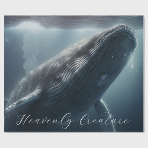 Atemberaubender Humpbackwal Geschenkpapier