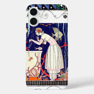 ATEMBERAUBENDER KLEINER FISCH, ART DÉCO SCHÖNHEIT  iPhone 16 PLUS HÜLLE