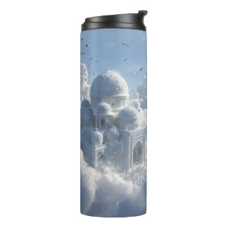 Atemberaubender Landschaftsdruck Wasserflasche Thermosbecher