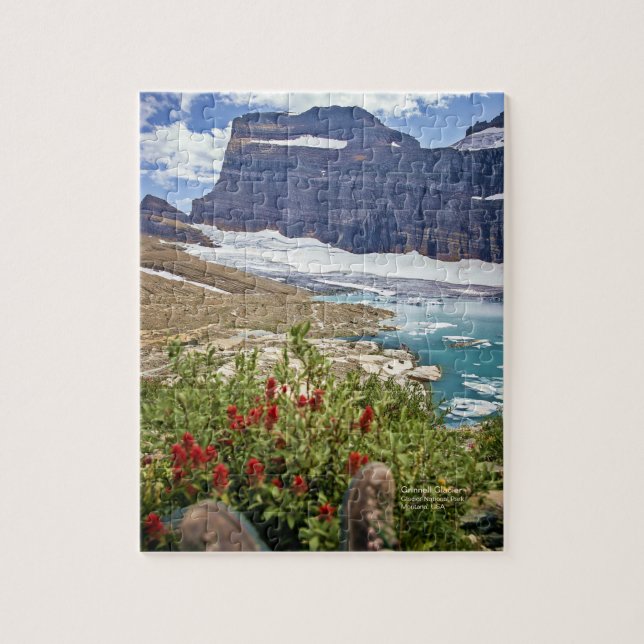 Atemberaubender Montana Glacier Nationalpark Calif (Vertikal)