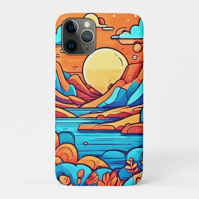 Atemberaubender Regenbogen-Karibikwald Case-Mate iPhone Hülle (Rückseite)