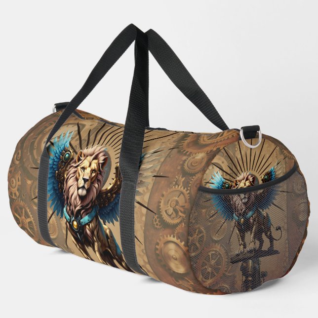 Atemberaubender Steampellion Duffle Bag (Rechte Ecke)