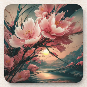 Atemberaubender Untersetzer Cherry Blossom