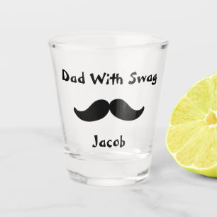 Atemberaubender Vater mit Swag Schnapsglas