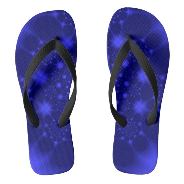 Atemberaubendes Blau Flip Flops (Fußbett)