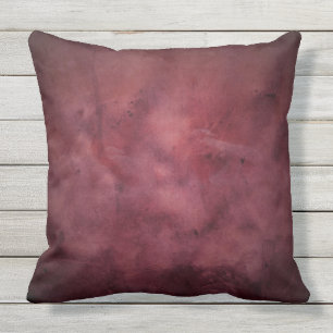 ATEMBERAUBENDES BURGUNDY DISTRESSED TEXTURE-Kissen Kissen