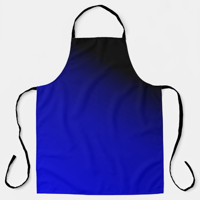Atemberaubendes Electric Blue Schürze (Vorderseite)