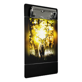 Atemberaubendes Hirsch 01 Mini Klemmbrett