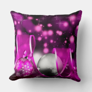 Atemberaubendes Lila Tone XmasThrow Kissen