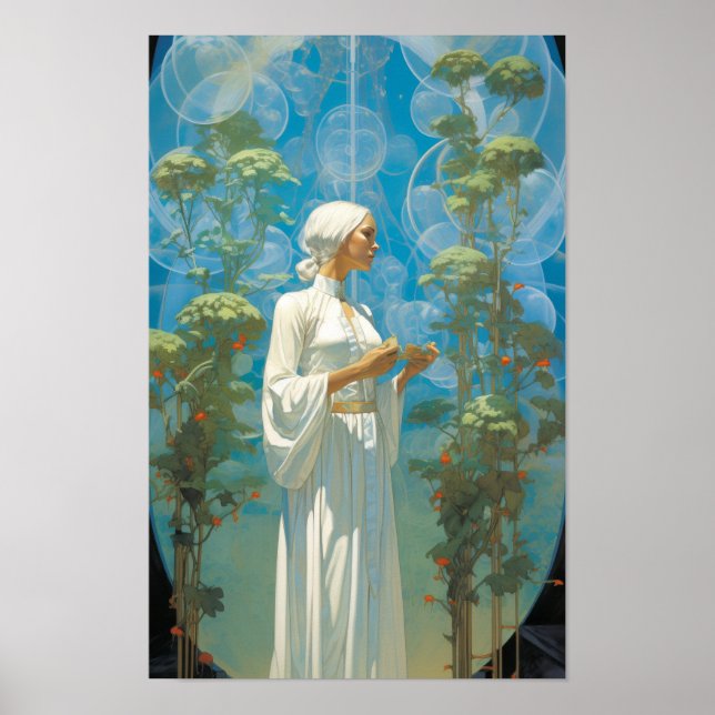 Atemberaubendes Moebius Maxfi Character Design Pos Poster (Vorne)