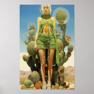 Atemberaubendes Moebius Maxfi Character Design Pos Poster