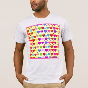 Atemberaubendes Muster für dynamische Liebe T-Shirt