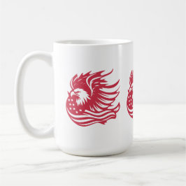 Atemberaubendes Patriotic Eagle Digital Artwork Kaffeetasse