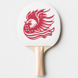 Atemberaubendes Patriotic Eagle Digital Artwork Tischtennis Schläger