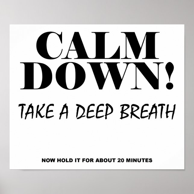 Atemberaubendes Poster (Vorne)