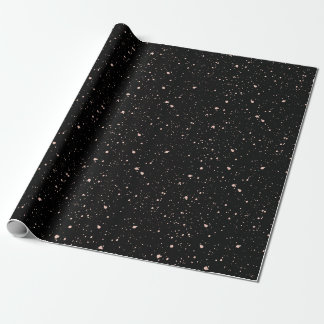 Atemberaubendes schwarzes Schleifpapier Geschenkpapier