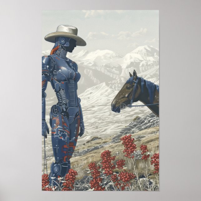 Atemberaubendes Wissenschaftsillustrations-Poster Poster (Vorne)