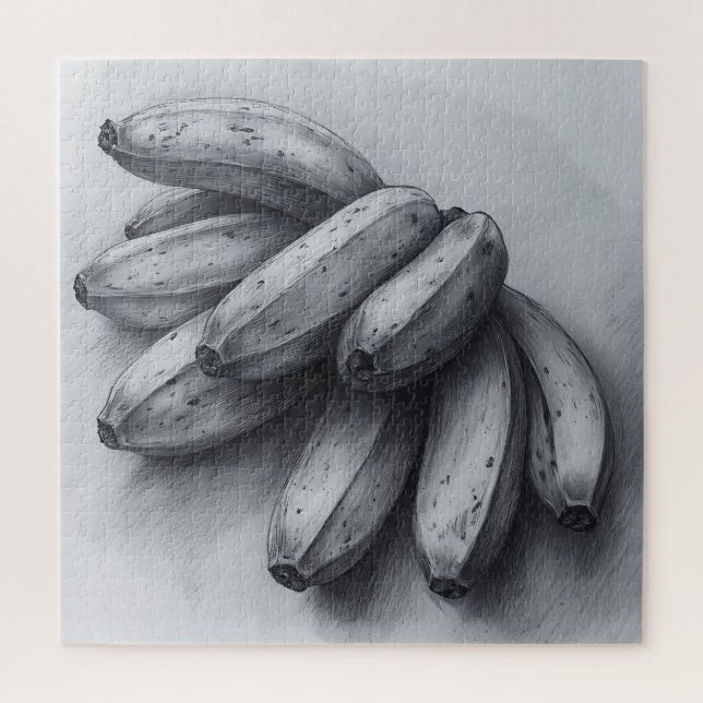 Atemberbrettzeichnung einer Banane (Vertikal)
