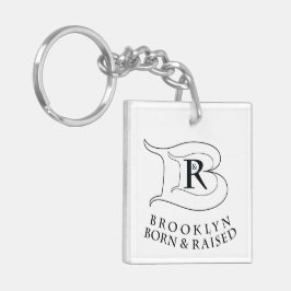 ATEMBERBROOKLYN GEBOREN & AUFGEWACHSEN SCHLÜSSELAN SCHLÜSSELANHÄNGER