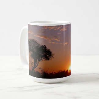ATEMBERGENDES SONNENUNTERGANG KAFFEETASSE