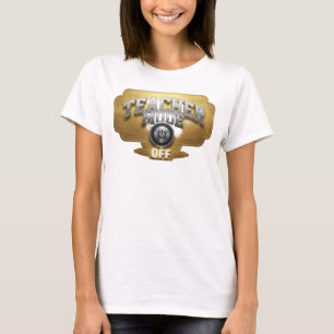 Atembernd orange TEACH MODE OFF individuelles T-Sh T-Shirt