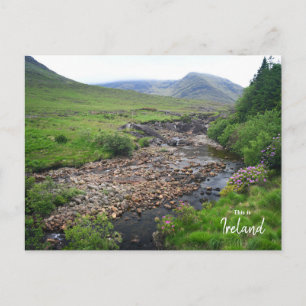 Atembernde irische Landschaft - Irland Postkarte