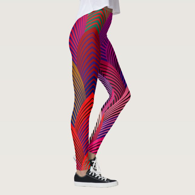 Atemstraffe Leggings (Rechts)