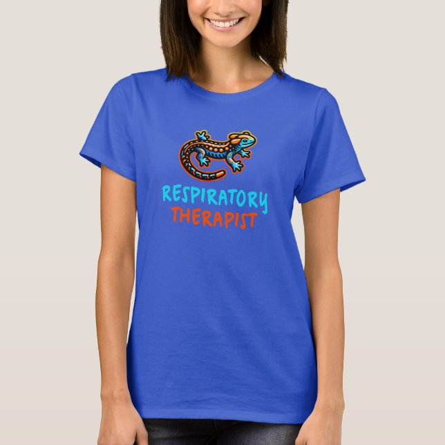 Atemtherapeut Gecko T - Shirt (Vorderseite)