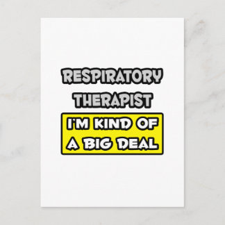 Atemtherapeut .. Ich bin irgendwie ein großer Deal Postkarte