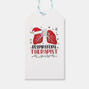Atemtherapeut Krankenschwester Weihnachten, Lungen Geschenkanhänger