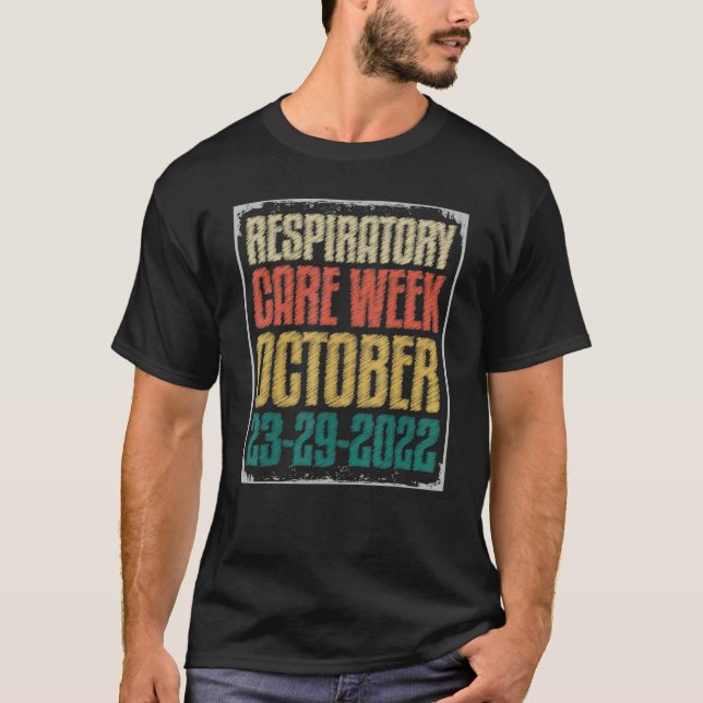 Atemtherapeut Oktober 2022 Atemnotsender T-Shirt (Vorderseite)