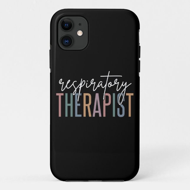 Atemtherapeut RT Geschenke Case-Mate iPhone Hülle (Rückseite)