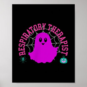 Atemtherapeut Spooky Halloween Ghost Rt Nu Poster