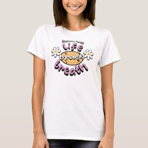 Atemtherapeutische Lebensdauer durch Atemstillstan T-Shirt