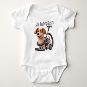 Atemvakuum Hund Baby Strampler