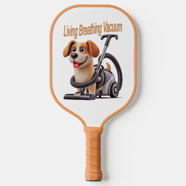 Atemvakuum Hund Pickleball Schläger (Vorderseite)