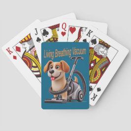 Atemvakuum Hund Spielkarten