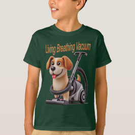 Atemvakuum Hund T-Shirt