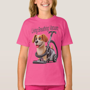 Atemvakuum Hund T-Shirt