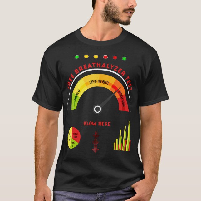 Atemzug für Erwachsene Halloween-Kostüme für Männe T-Shirt (Vorderseite)