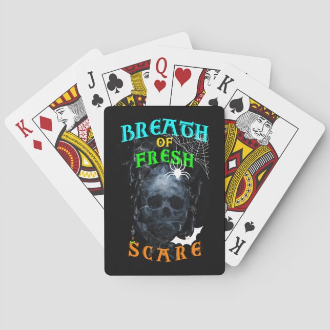Atemzug mit frischer Pflege Spielkarten (Rückseite)