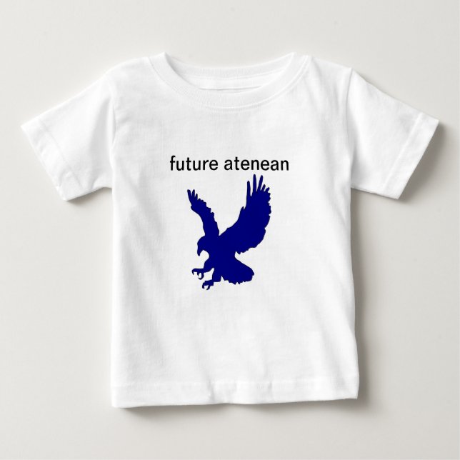 Ateneo Blau Eagle Baby T-shirt (Vorderseite)