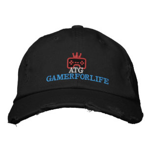 ATG Red Hat Bestickte Baseballkappe