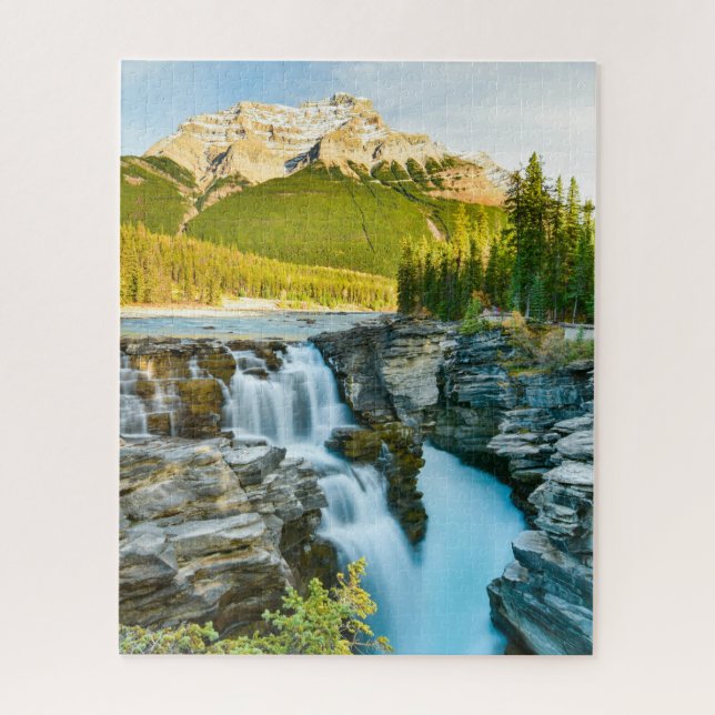 Athabasca Falls, Jasper National Park, Kanada (Vertikal)