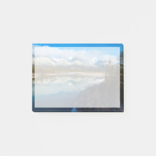 Athabasca River, Jasper Nationalpark, Alberta Post-it Klebezettel